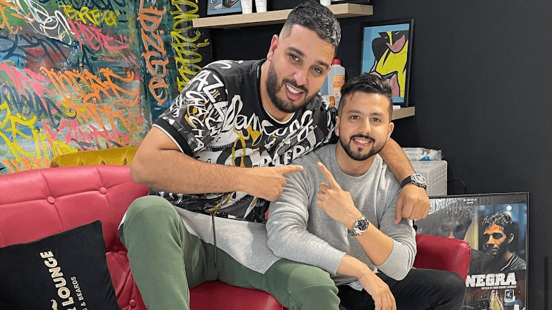 Barber lounge by Anwar