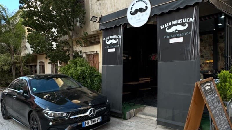 Black Moustache The Barber Shop